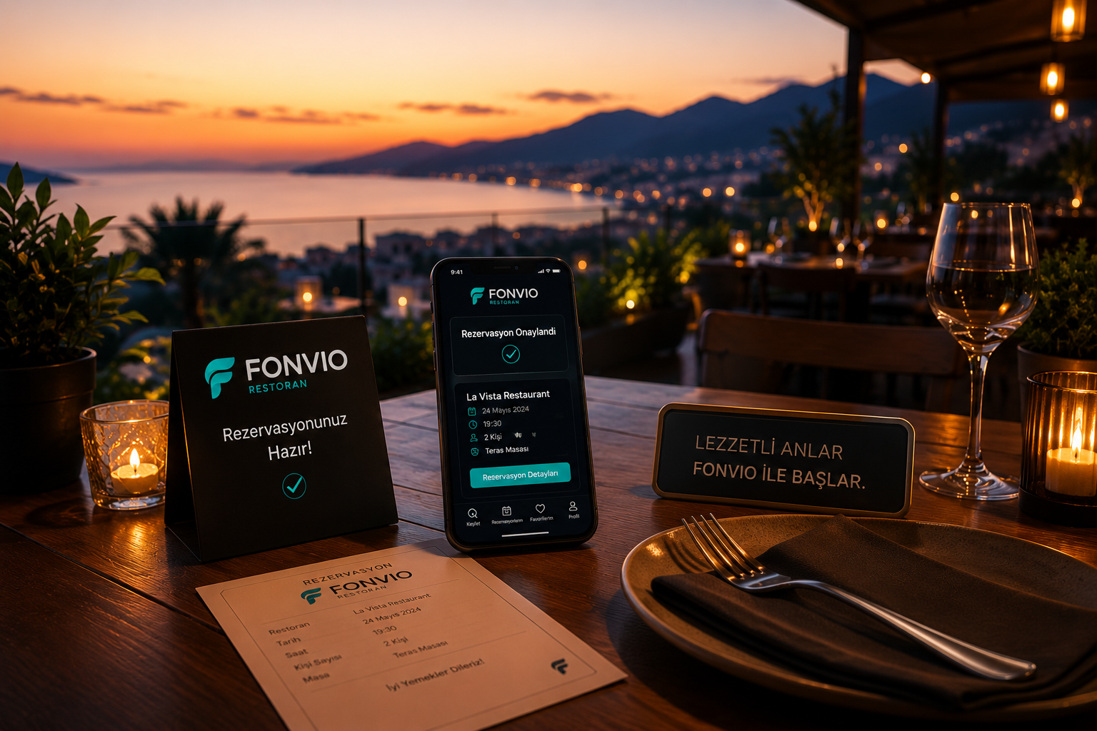 Fonvio Restoran Mobil Uygulamaları: Müşteri & Pro Rehberi