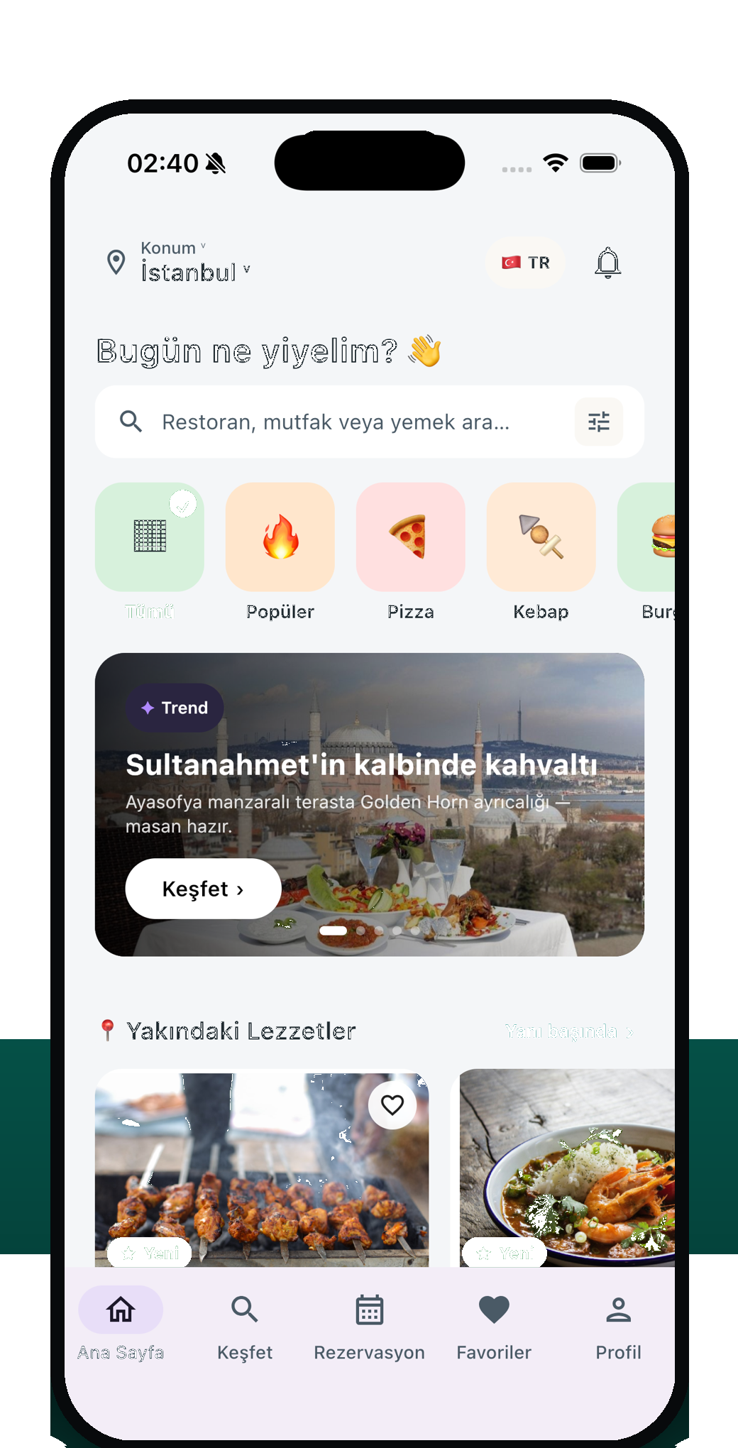 Fonvio Restoran — Restoran keşfet ve rezervasyon yap