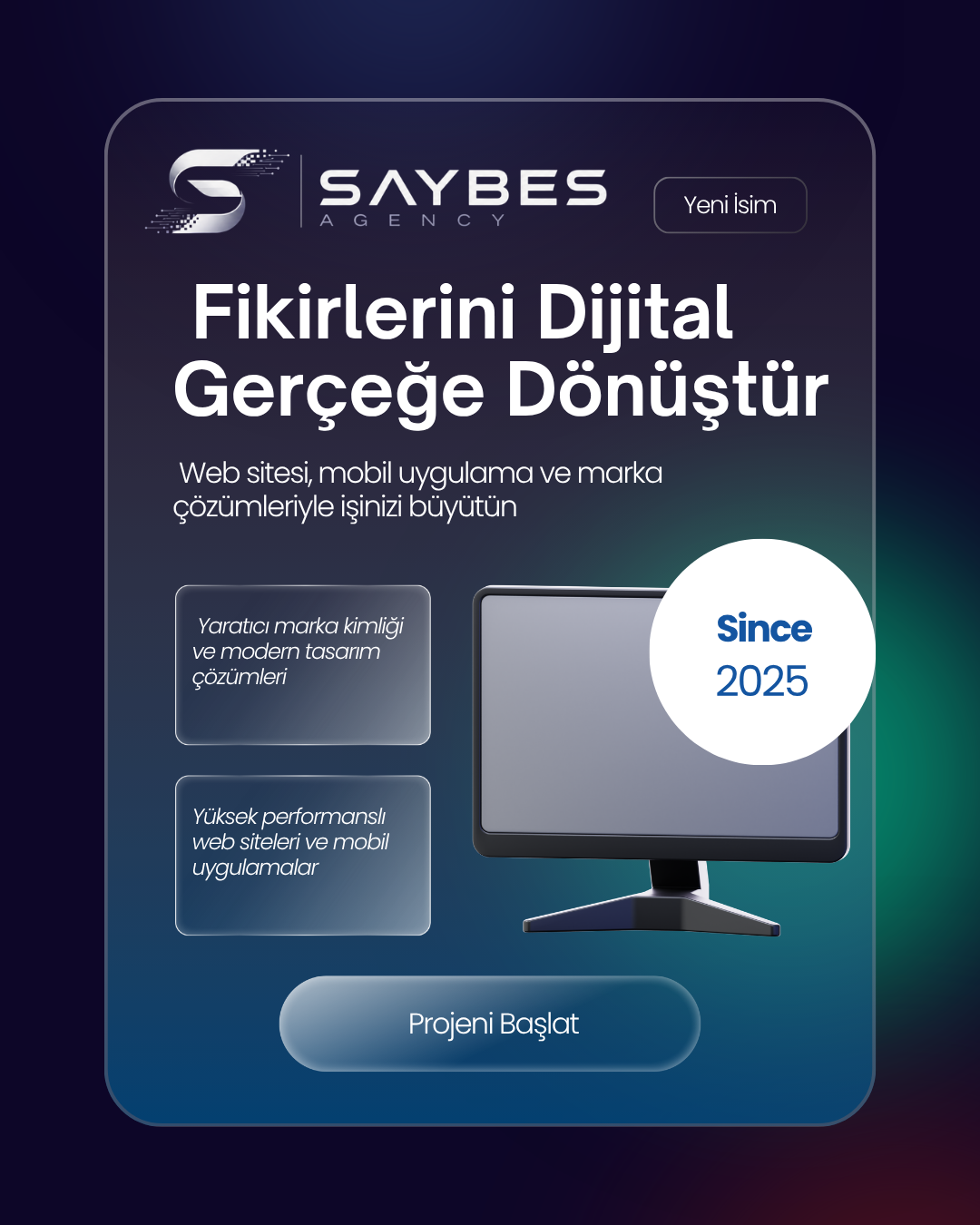 Saybes Agency çalışma alanı